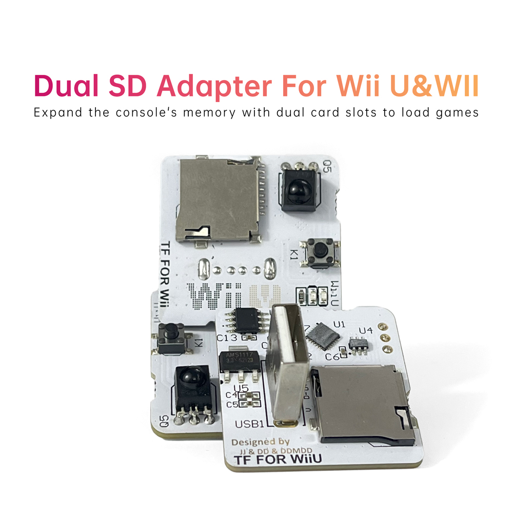 Sd Card Module - محول بفتحتين لبطاقات SD لتوسيع ذاكرة