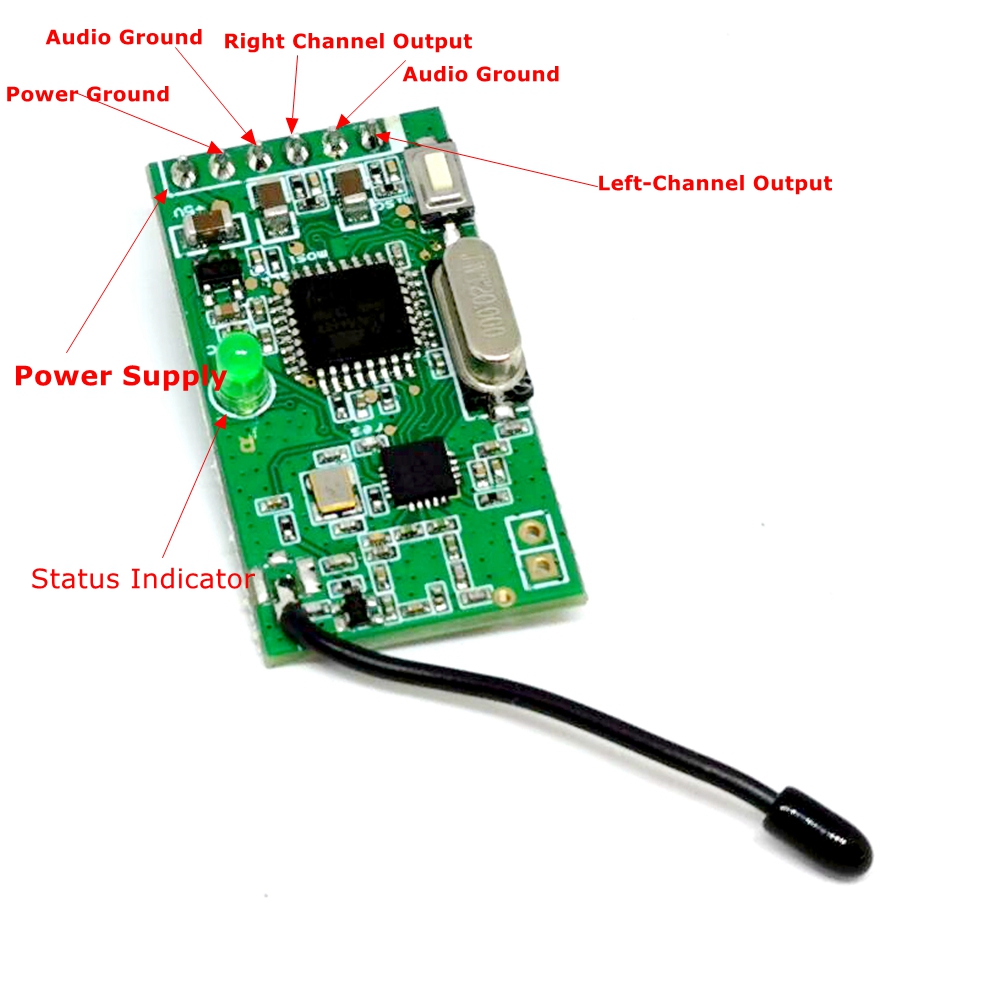 Nrf24L01 - وحدة إرسال واستقبال صوتية لاسلكية رقمية