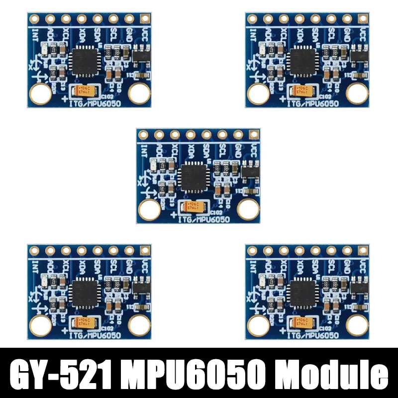 Mpu6050 - 1/5/10 قطع GY-521 MPU6050 وحدة مستشعر