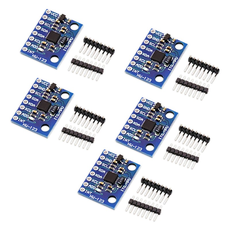 Mpu6050 - 5 قطع من وحدة قياس التسارع