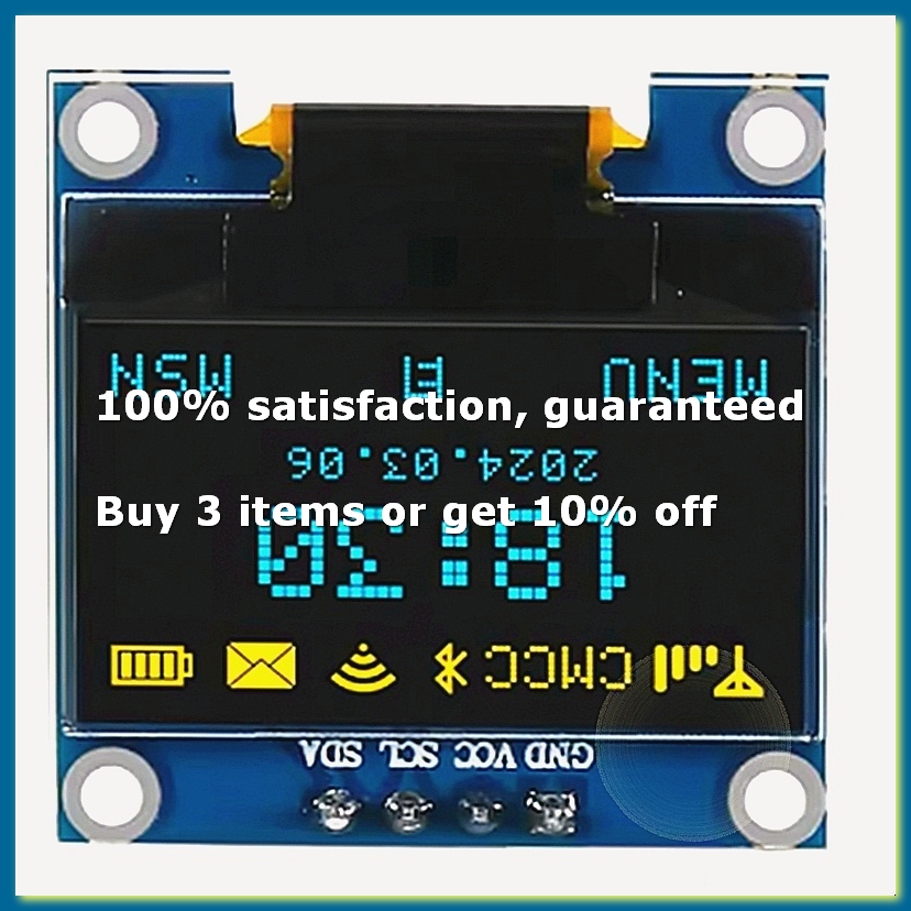 Oled Display 0.96 - شاشة عرض OLED مقاس 0.96 بوصة،