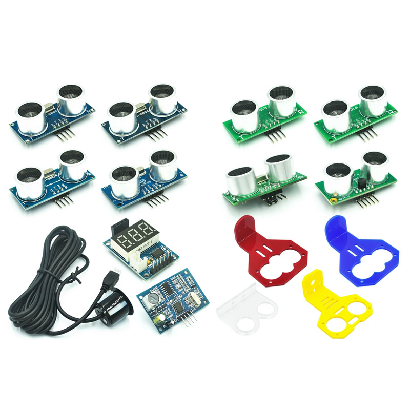 Ultrasonic Sensor Hc-Sr04 - HC-SR04 HYSRF05 US-15/16/26/25/100 قوس استشعار وحدة