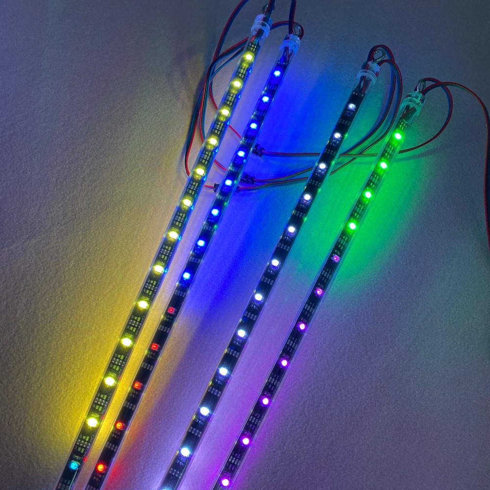 Ws2812B - DC5V WS2812B 64leds/M أنابيب بكسل RGB