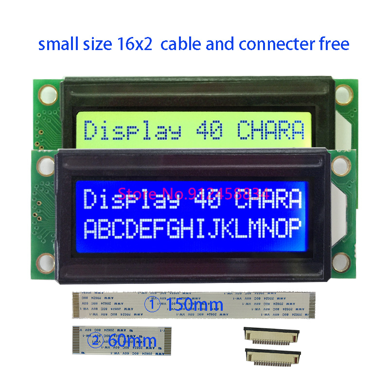 Lcd 1602 - حجم صغير صغير 1602 وحدة عرض