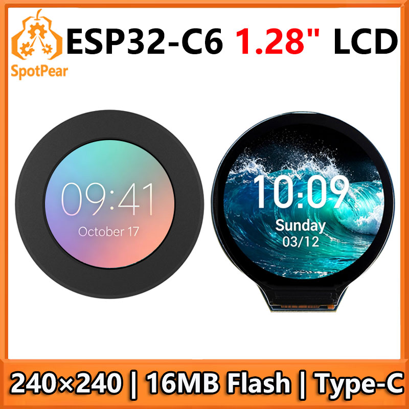 Sd Card Module - لوحة تطوير ESP32 C6 مع شاشة
