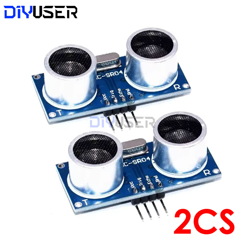 Ultrasonic Sensor Hc-Sr04 - وحدة استشعار المسافة بالموجات فوق الصوتية