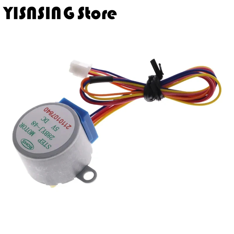 5 فولت 4-Phase 28BYJ-48 تيار م - مراجعة Stepper Motor 28Byj وسعره