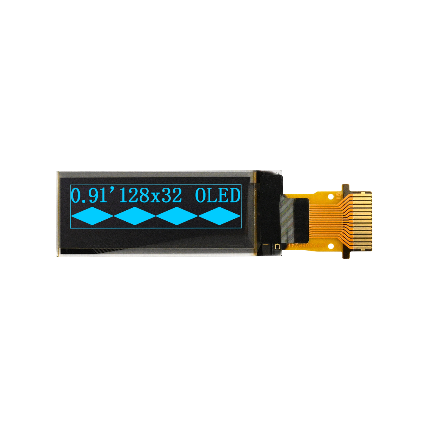 شاشة OLED مقاس 0.91 بوصة بدقة  - مراجعة Ssd1306 وسعره