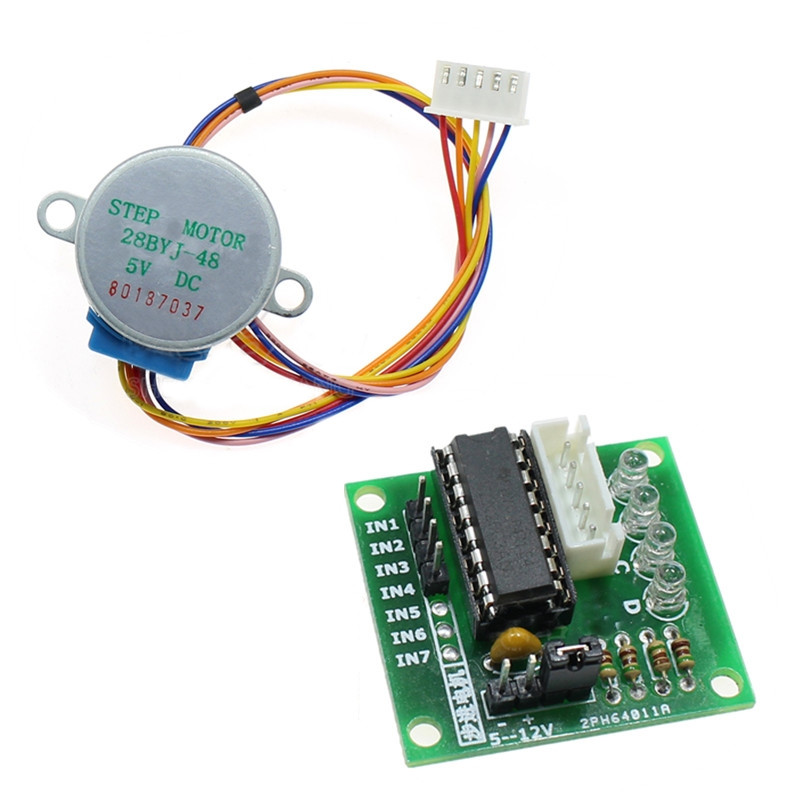 28BYJ-48-5V 4 المرحلة محرك متد - مراجعة Stepper Motor 28Byj وسعره