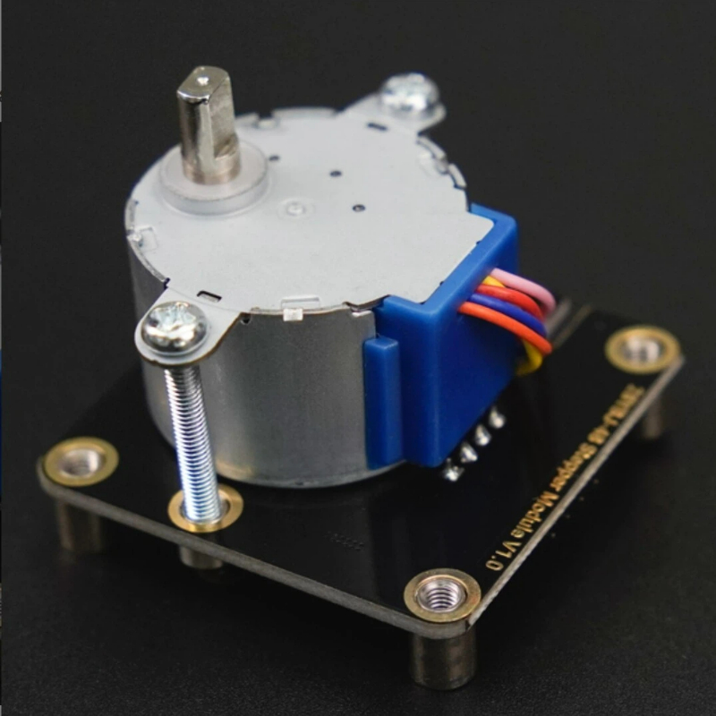 وحدة تحكم مدمجة لمحرك خطوي 28B - مراجعة Stepper Motor 28Byj وسعره