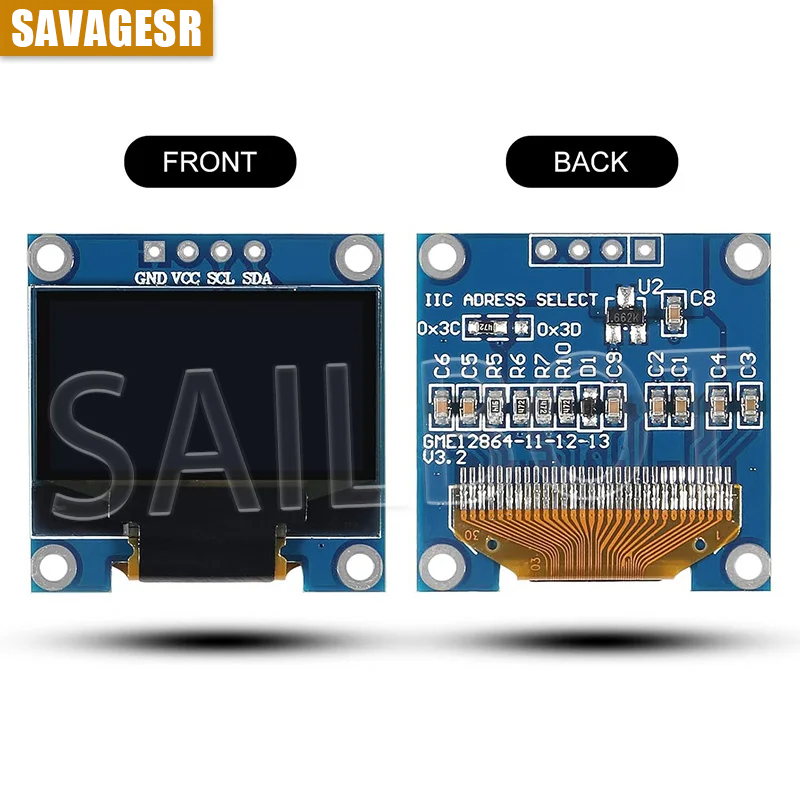 1-10 قطعة 0.96 بوصة OLED وحدة  - مراجعة Ssd1306 وسعره