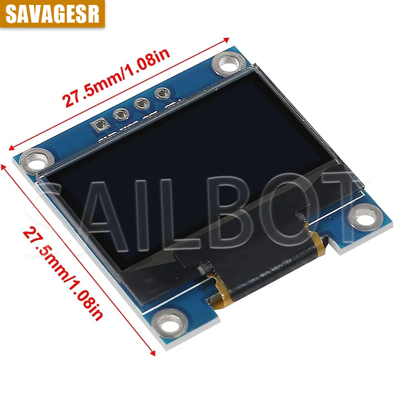 1-10 قطعة 0.96 بوصة OLED وحدة  - مراجعة Ssd1306 وسعره