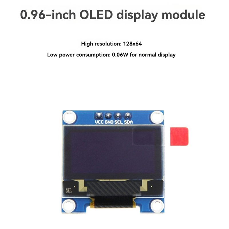 شاشة عرض OLED مقاس 0.96 بوصة م - مراجعة Oled Display 0.96 وسعره
