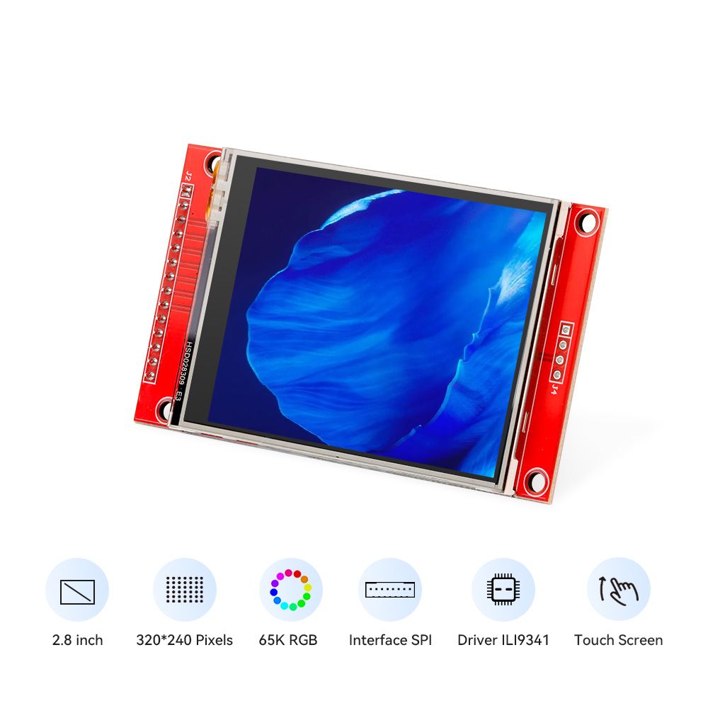 Elecrow 2.8 بوصة 320x240 مدفوع - مراجعة Ili9341 وسعره