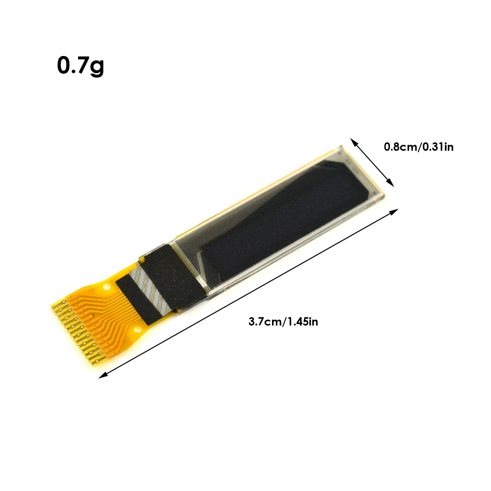 وحدة OLED مقاس 0.69 بوصة لون أ - مراجعة Ssd1306 وسعره