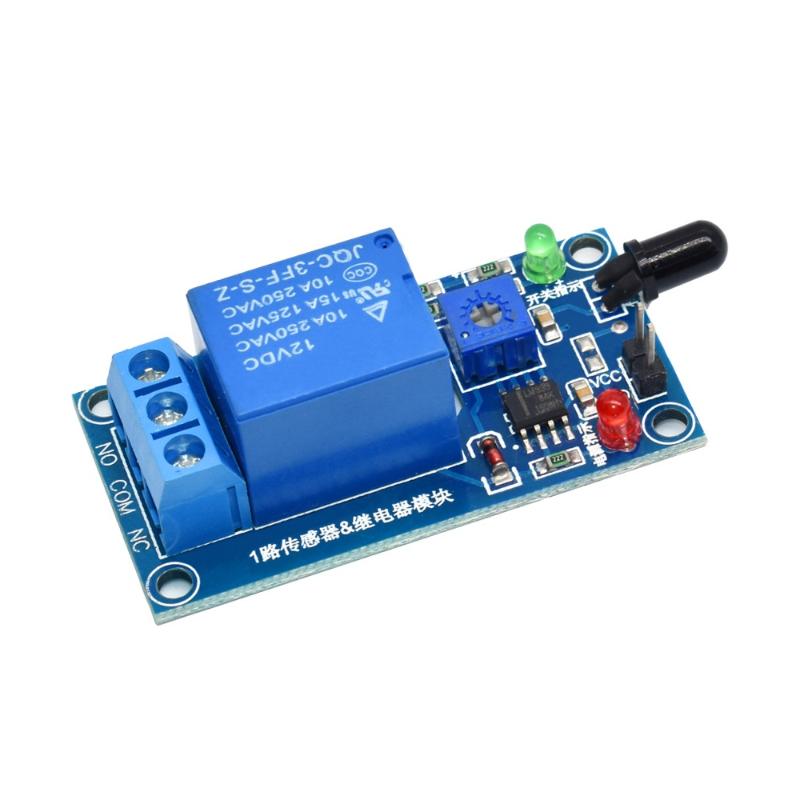 وحدة استشعار اكتشاف اللهب بالأ - مراجعة Relay Module 1 Channel وسعره