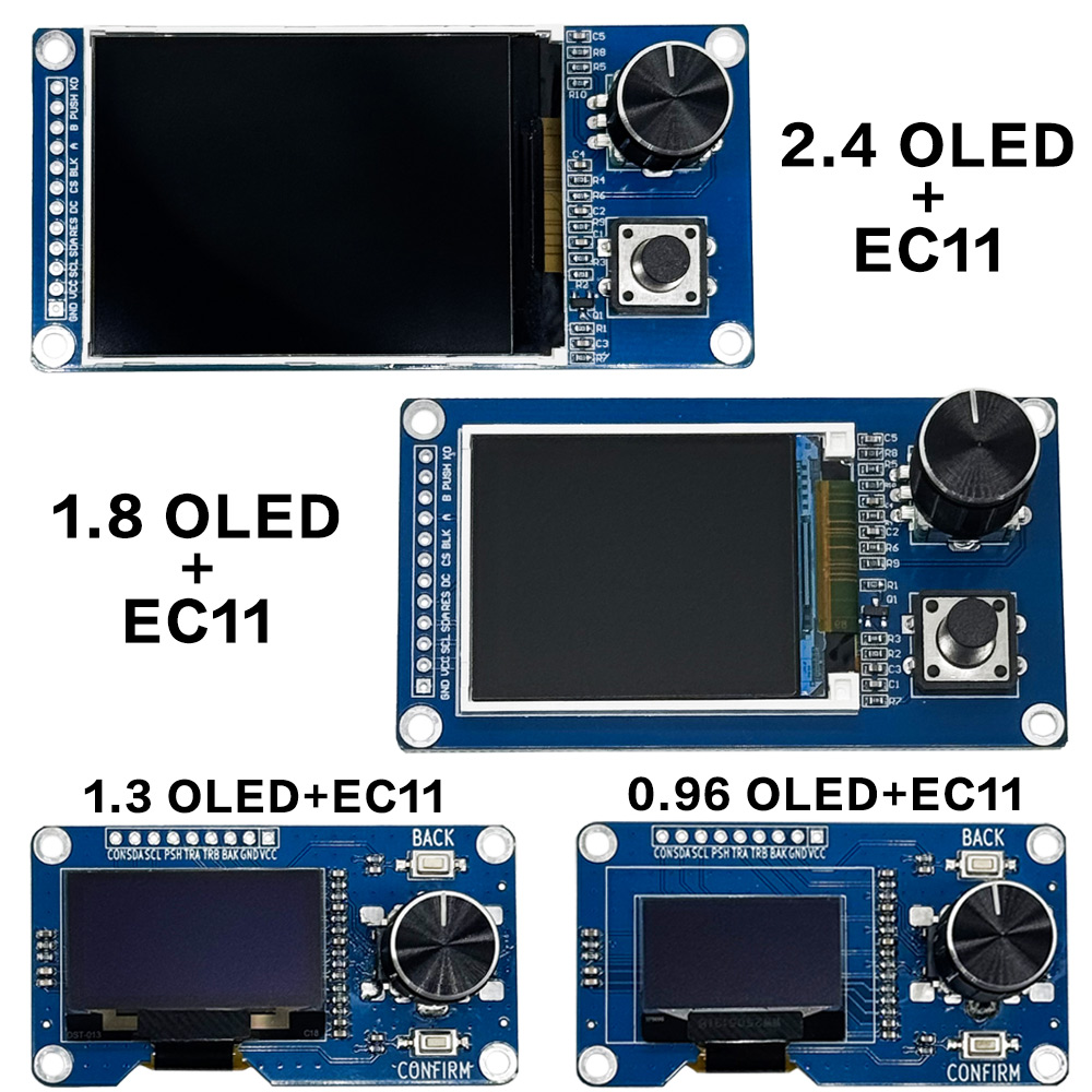 وحدة شاشة TFT OLED طراز EC11 م - مراجعة Ssd1306 وسعره