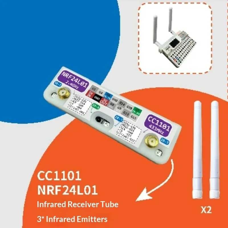وحدة M5Stack CardPuter 3 في 1  - مراجعة Nrf24L01 وسعره