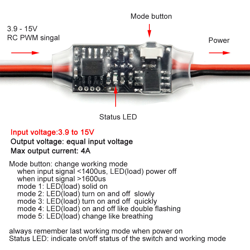 متعدد الأوضاع RC عن بعد قناة A - مراجعة Relay Module 1 Channel وسعره