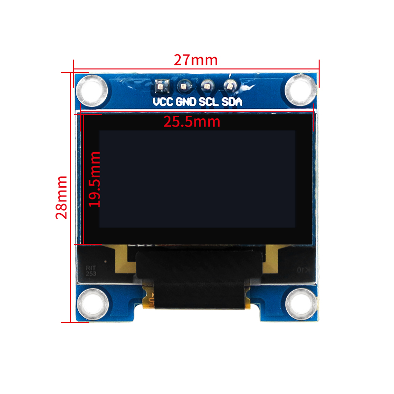 0.96 بوصة OLED SSD1306 I2C IIC - مراجعة Ssd1306 وسعره