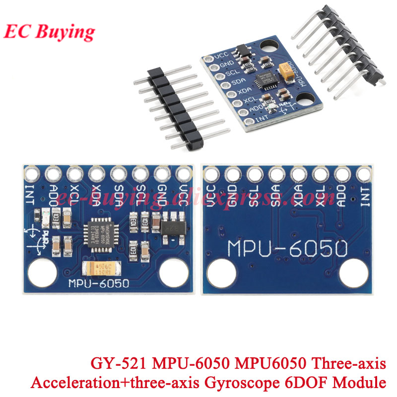 1-10 قطعة GY-521 MPU-6050 MPU6 - مراجعة Mpu6050 وسعره