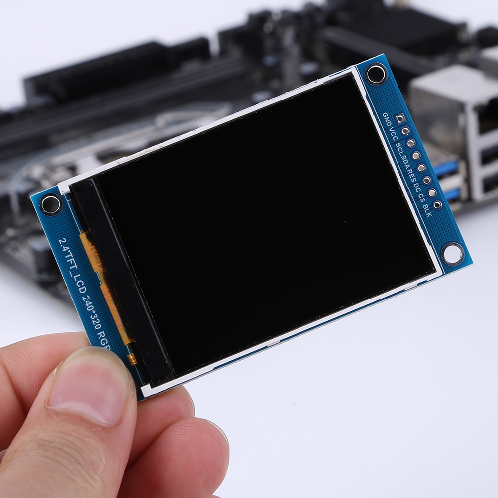 وحدة شاشة LCD ملونة مقاس 2.4 ب - مراجعة Ili9341 وسعره