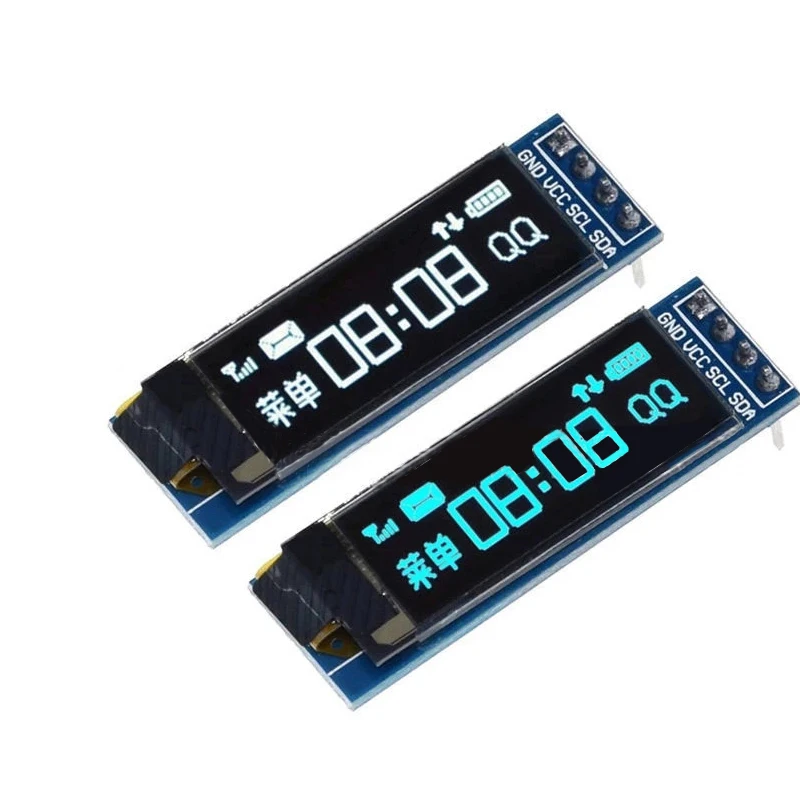 وحدة عرض OLED I2C مقاس 0.91 بو - مراجعة Ssd1306 وسعره
