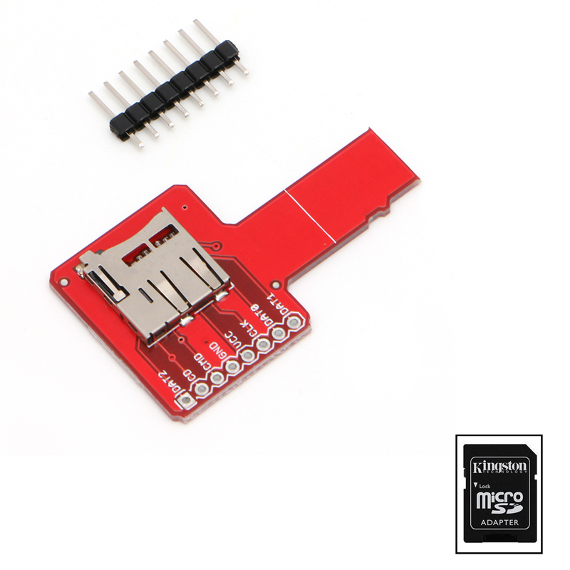 جديد مايكرو SD شم متوافق مع TF - مراجعة Sd Card Module وسعره