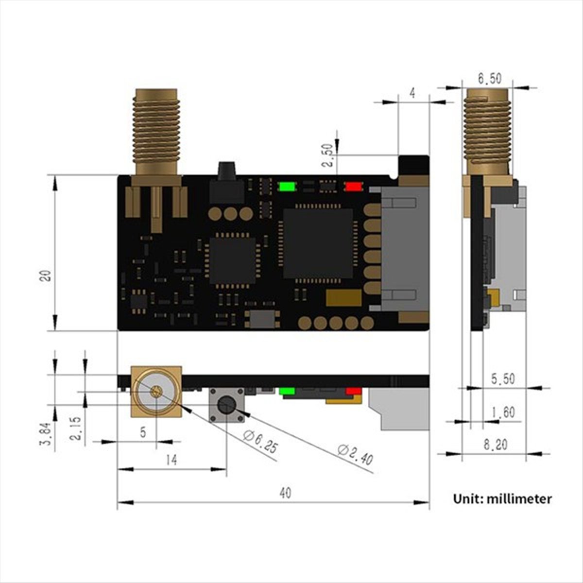 ☶ ❈ ＊ ♥ AC1575-قطعتان SX1278 4 - مراجعة Lora Sx1278 وسعره