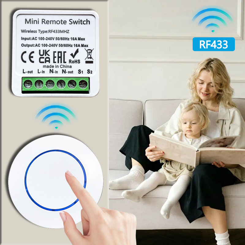 مفتاح إضاءة لاسلكي 433 هرتز مع - مراجعة Joystick Module وسعره