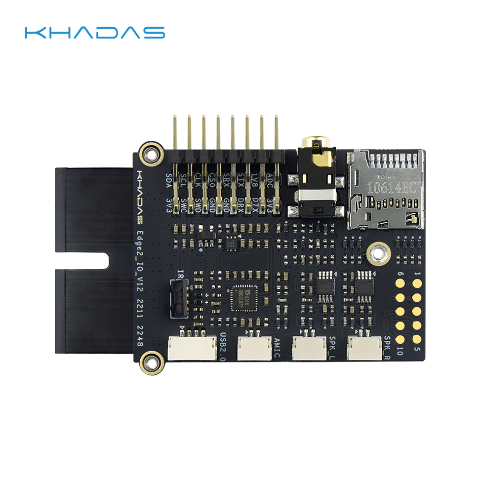 Khadas Edge2 IO وحدة مع UHS-I  - مراجعة Sd Card Module وسعره