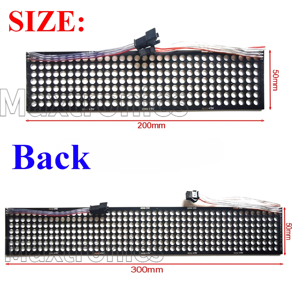 WS2812B شاشة LED شفافة كاملة ا - مراجعة Ws2812B وسعره
