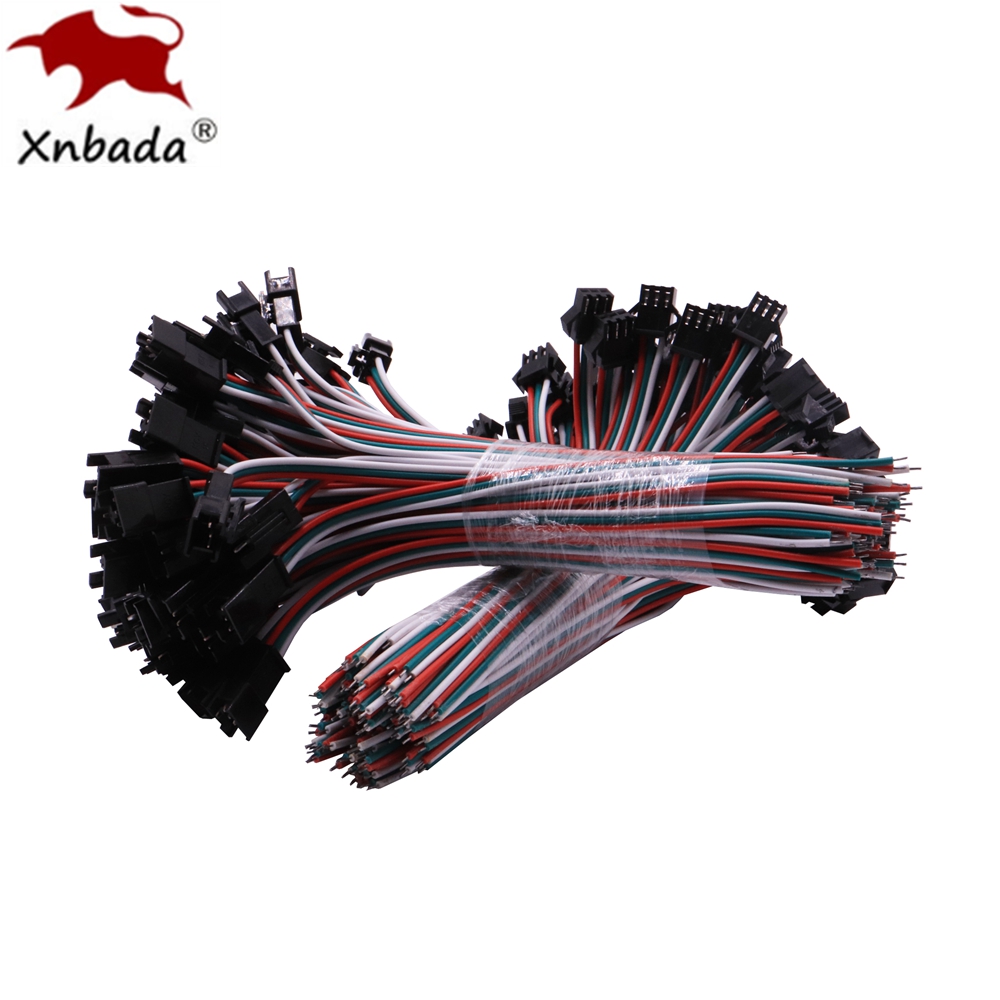 10Pairs 10 سنتيمتر 3Pin موصل م - مراجعة Ws2812B وسعره