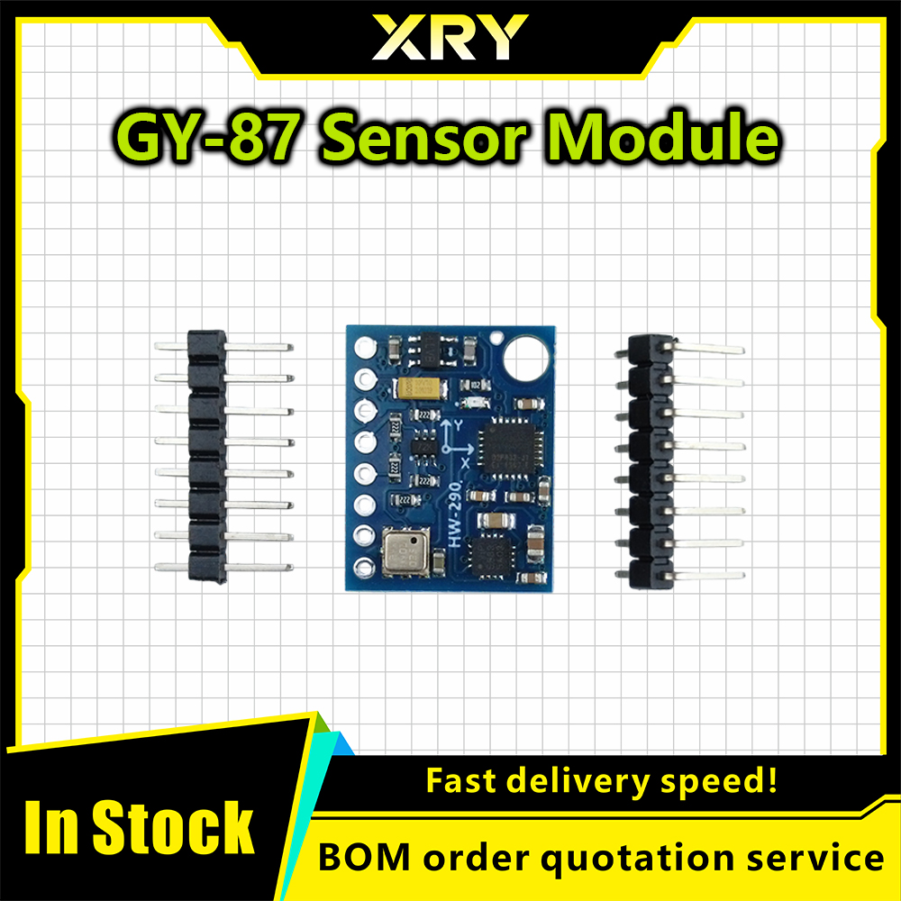 وحدة استشعار XRY GY-87 10DOF I - مراجعة Mpu6050 وسعره