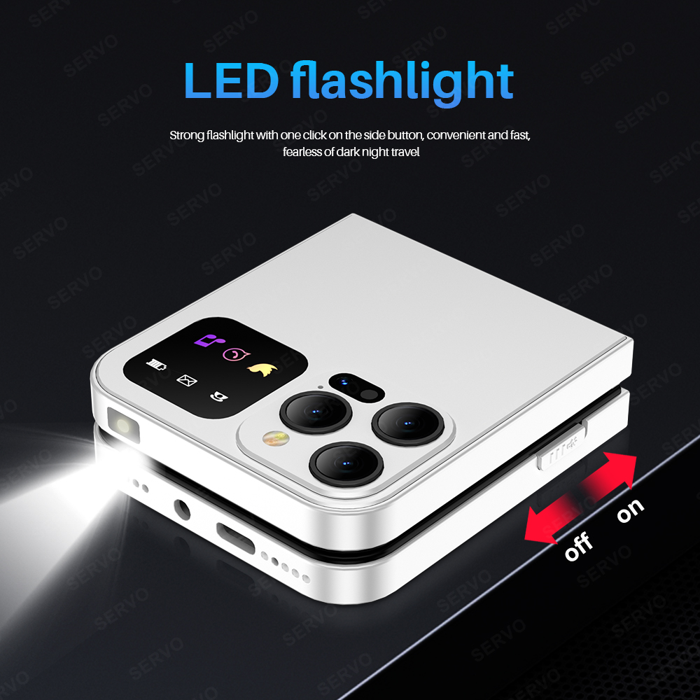 سيرفو A50 PRO هاتف محمول قابل  - مراجعة Tft Display 2.4 وسعره
