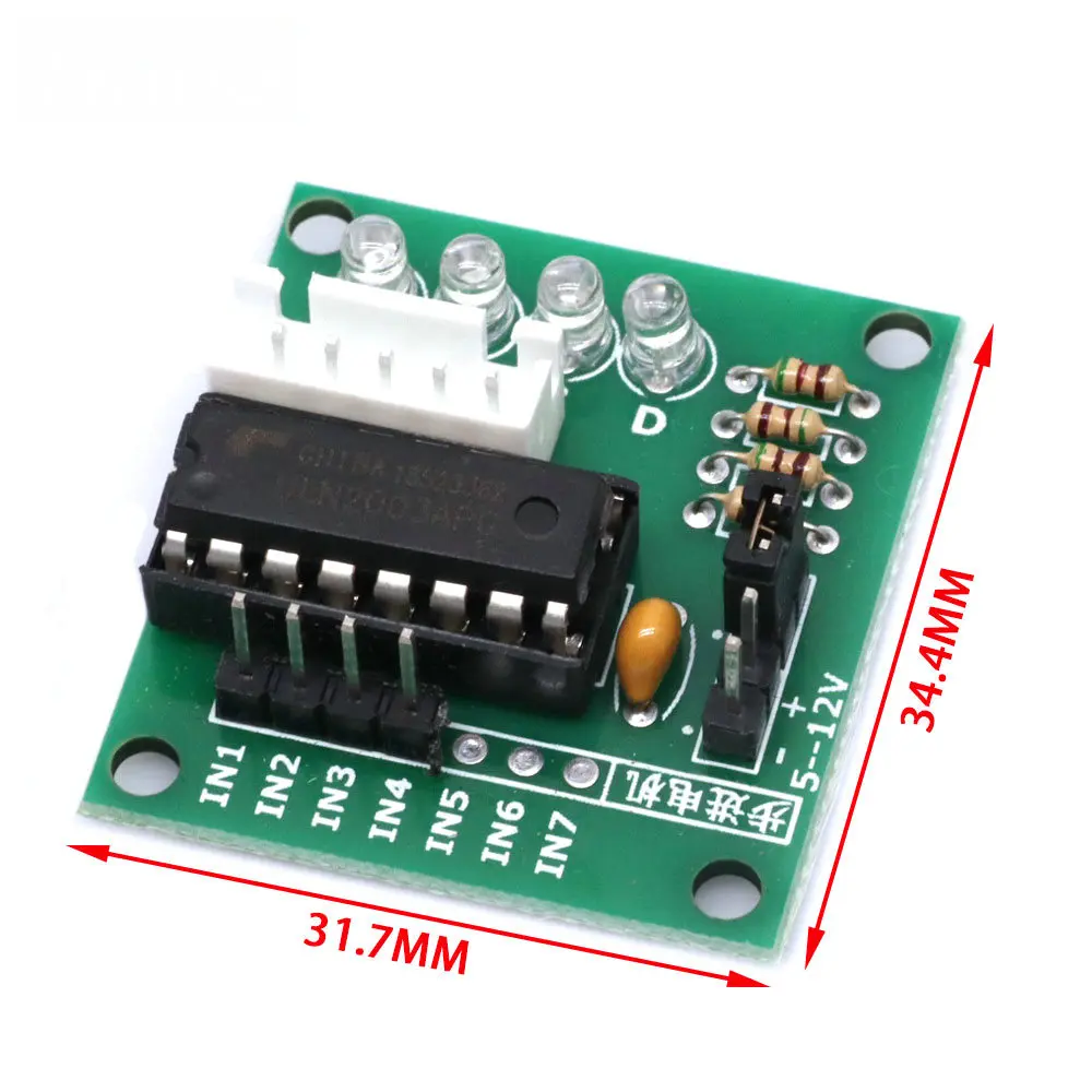 مجموعة محرك متدرج ULN2003 Driv - مراجعة Stepper Motor 28Byj وسعره
