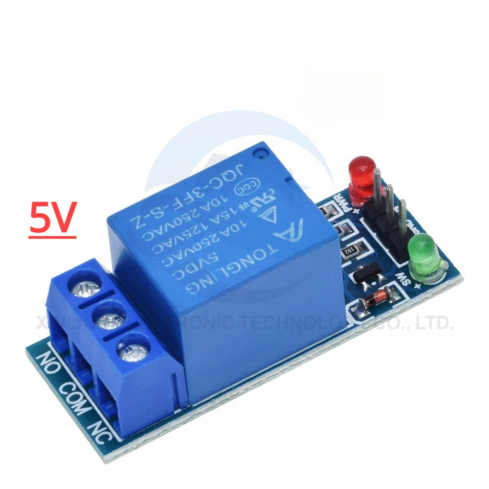 وحدة ريلاي 5/12 فولت بـ 1/2/4/ - مراجعة Relay Module 4 Channel وسعره