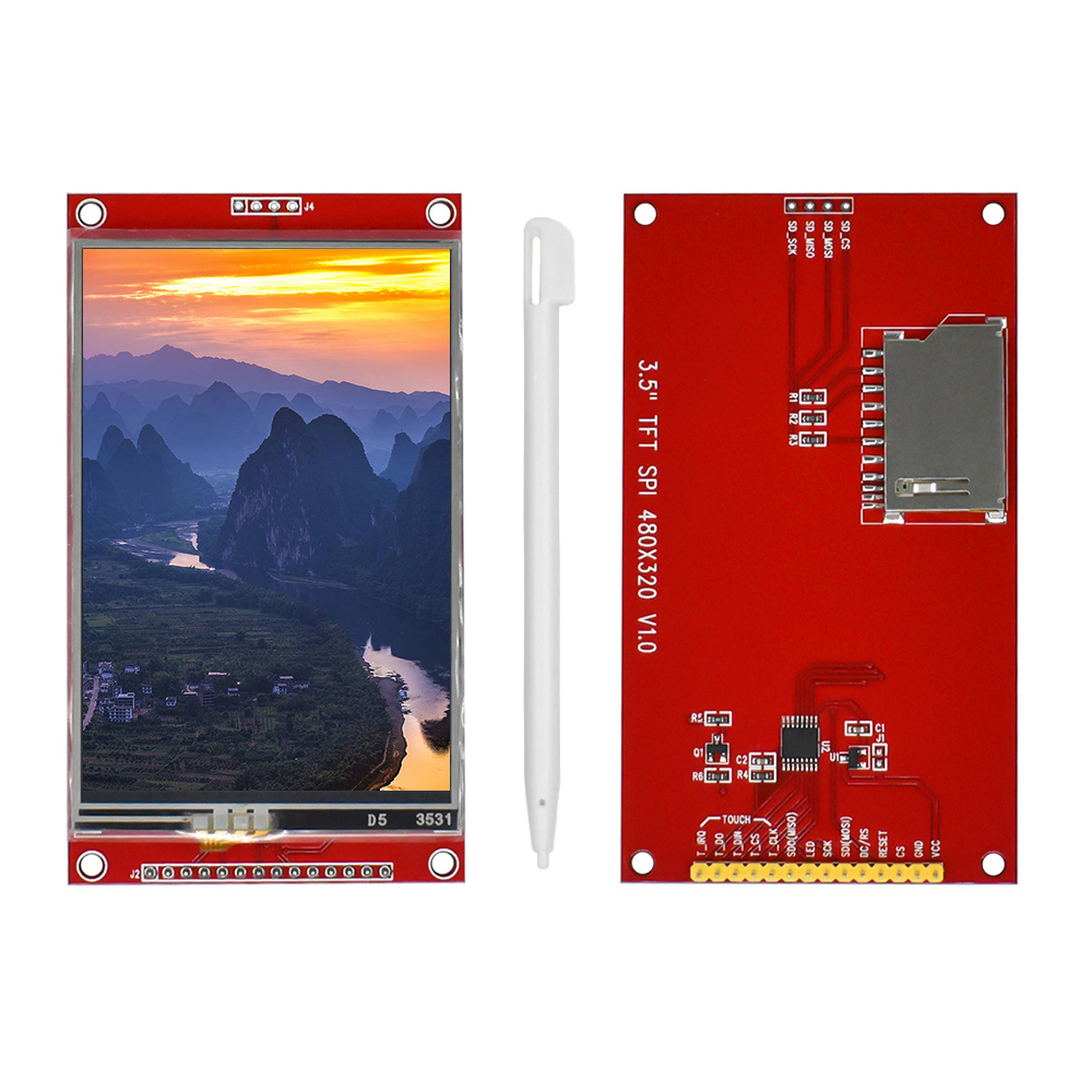 3.5 بوصة TFT وحدة LCD مع لوحة  - مراجعة Tft Display 2.4 وسعره