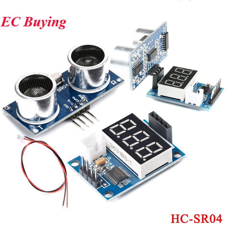 مستشعر قياس المسافة بالموجات ف - مراجعة Ultrasonic Sensor Hc-Sr04 وسعره