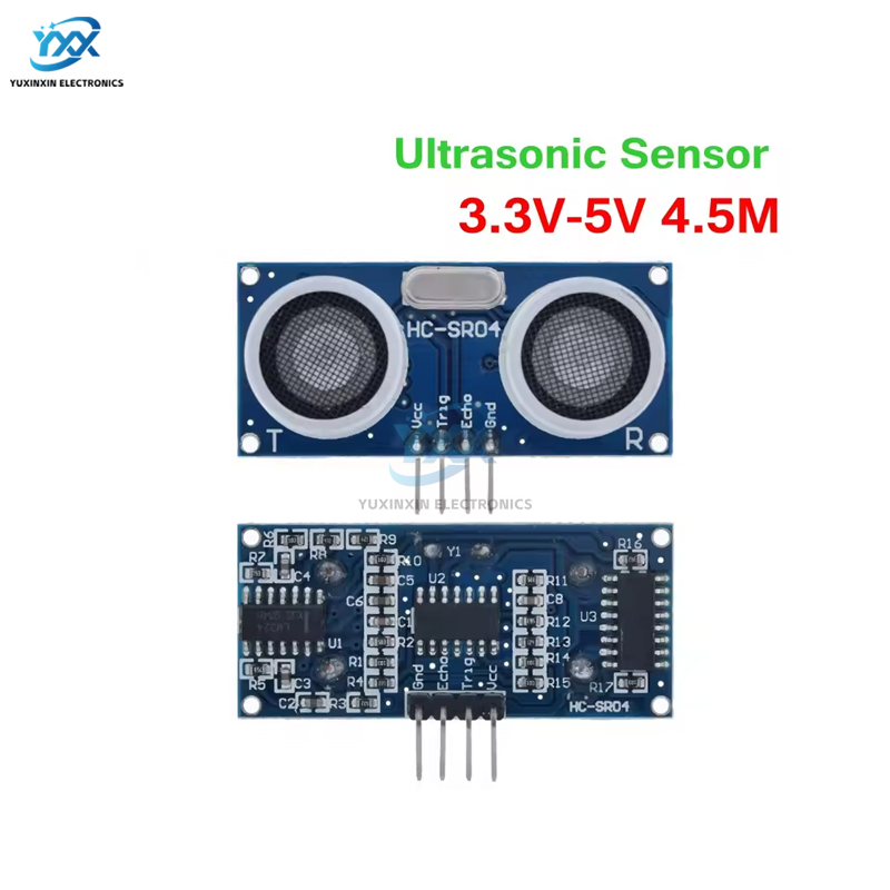 مستشعر بالموجات فوق الصوتية HC - مراجعة Ultrasonic Sensor Hc-Sr04 وسعره