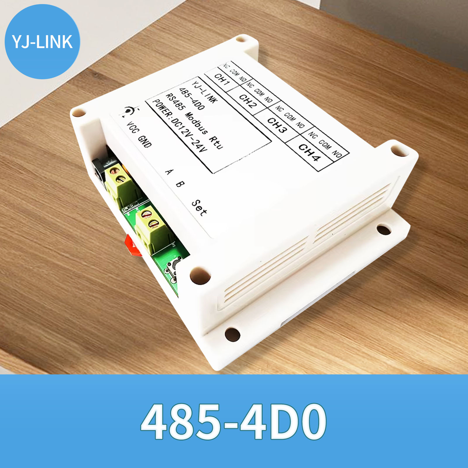 485-4DO RS485 4-قناة التتابع ا - مراجعة Relay Module 4 Channel وسعره