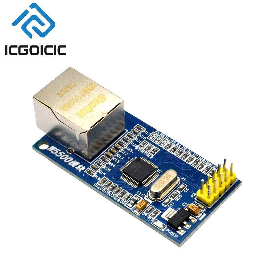 وحدة إيثرنت W5500 - TCP/IP بسل - مراجعة Ethernet W5500 وسعره
