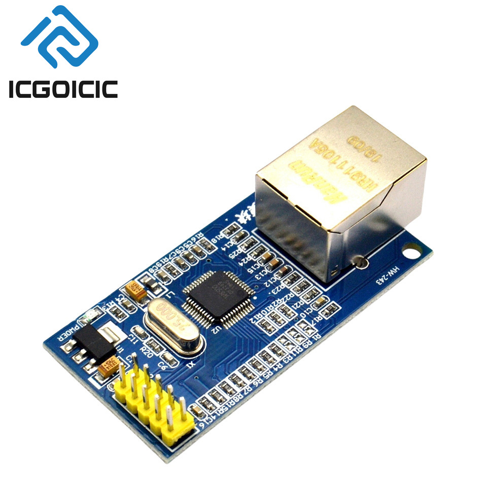 وحدة إيثرنت W5500 - TCP/IP بسل - مراجعة Ethernet W5500 وسعره