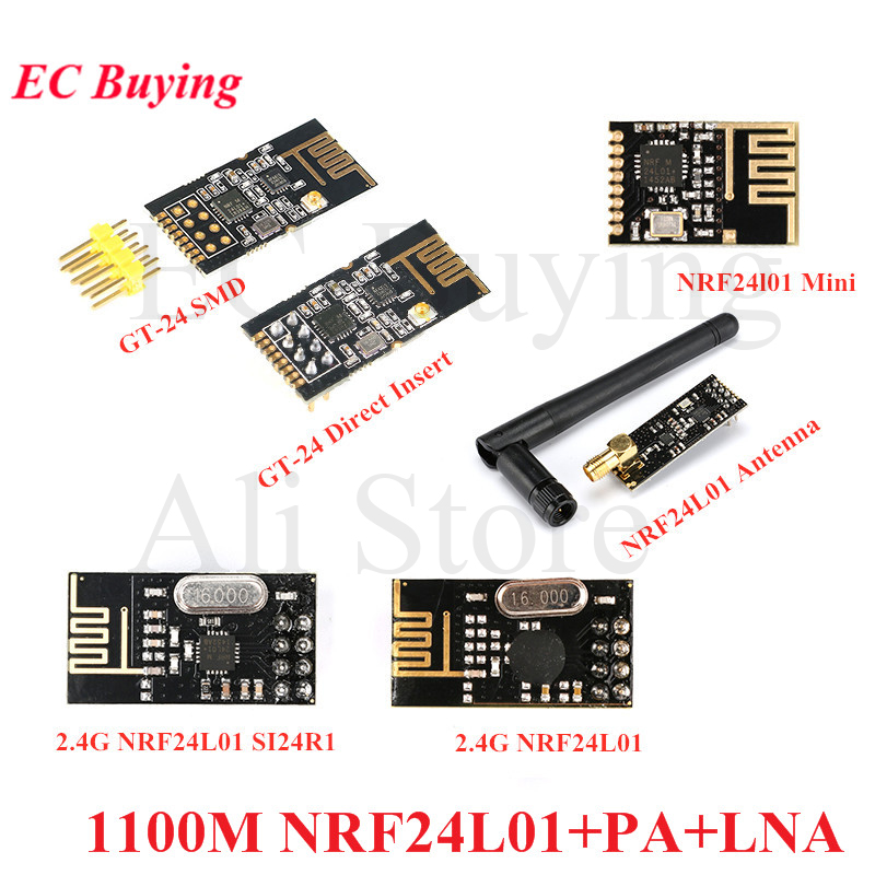 NRF24L01 + PA + LNA وحدة نقل ا - مراجعة Nrf24L01 وسعره