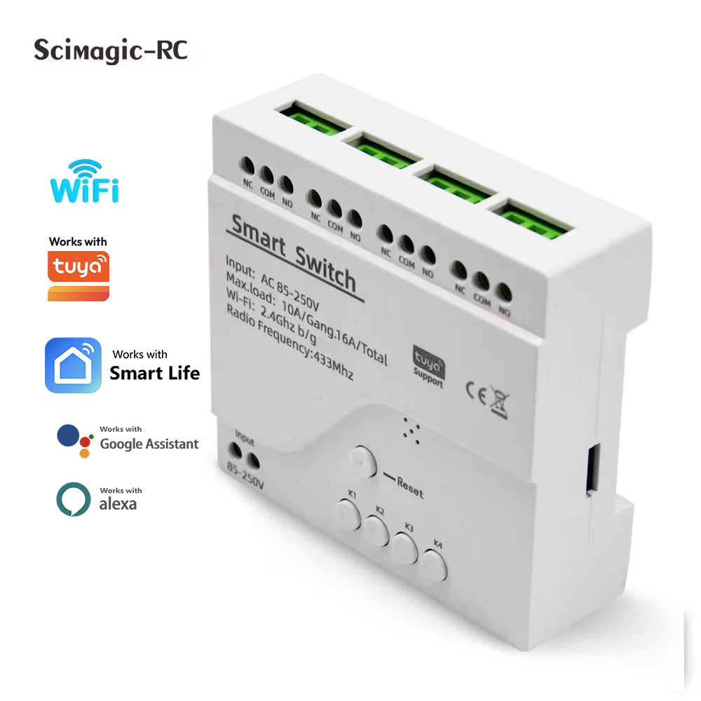 وحدة تحكم ذكية بـ 4 قنوات للتح - مراجعة Relay Module 4 Channel وسعره