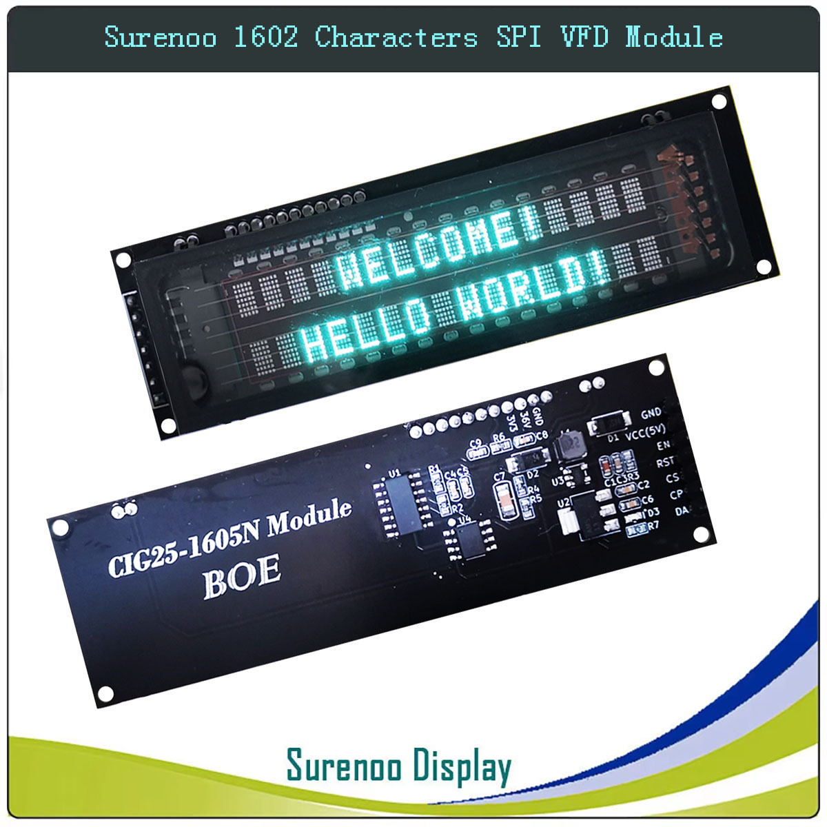 شاشة عرض LCD من نوع Surenoo 7P - مراجعة Lcd 1602 وسعره
