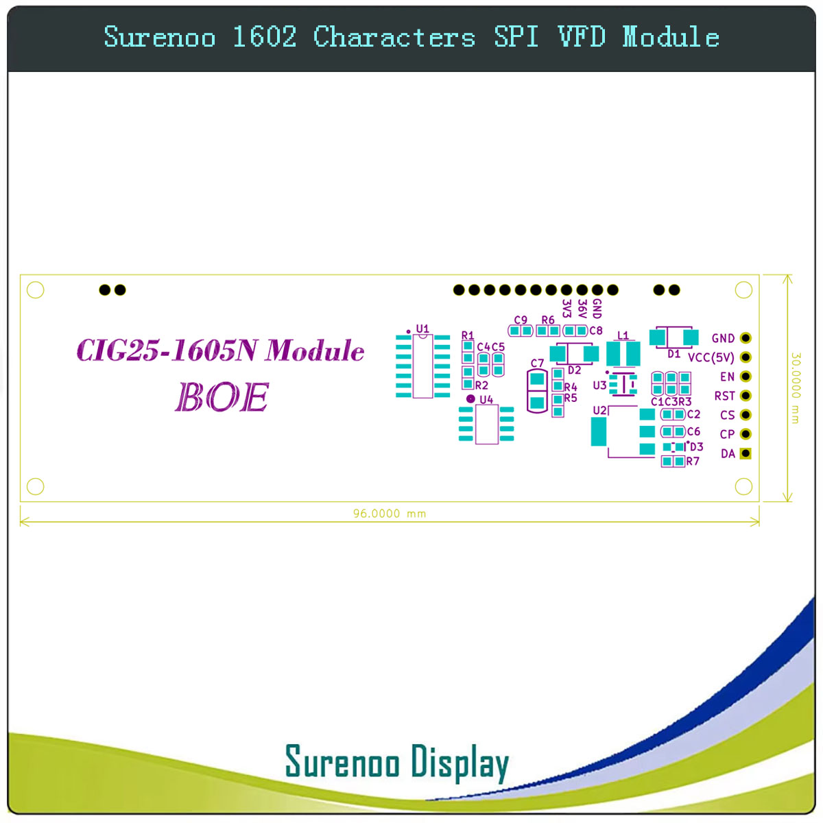 شاشة عرض LCD من نوع Surenoo 7P - مراجعة Lcd 1602 وسعره