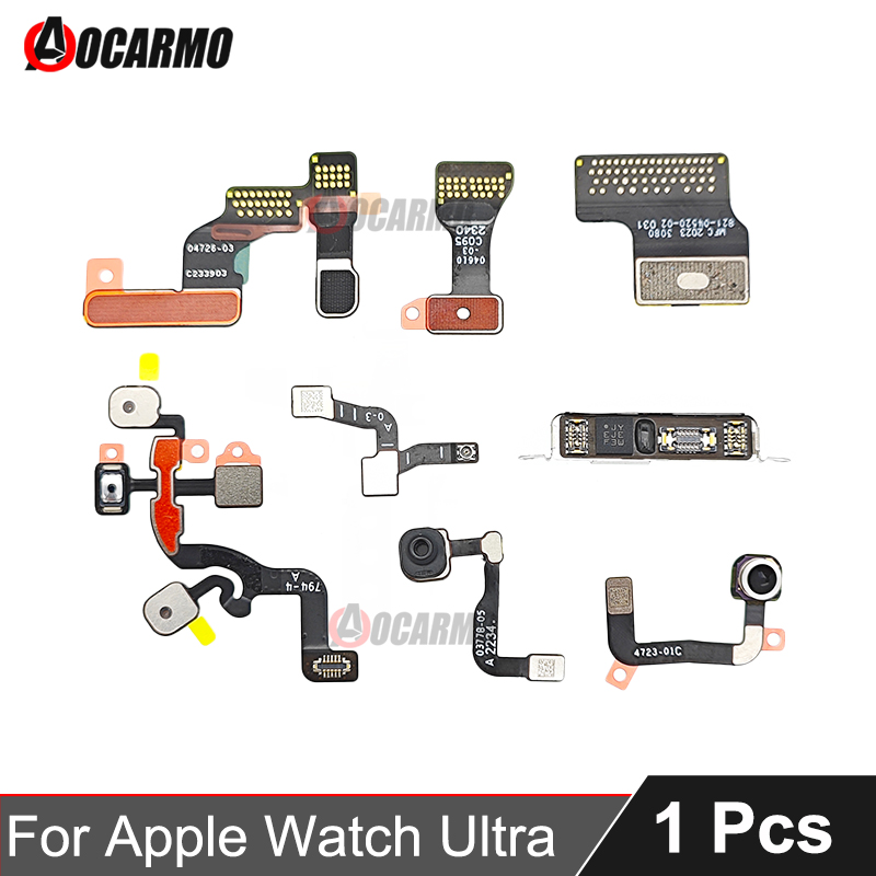 قطع غيار إصلاح ساعة أبل ألترا  - مراجعة Microphone Module وسعره