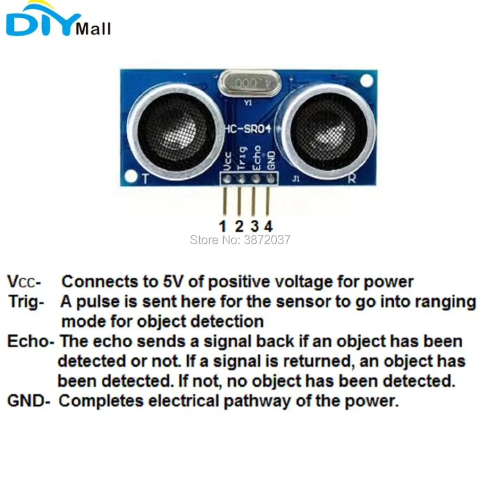 مجموعة مستشعر الموجات فوق الصو - مراجعة Ultrasonic Sensor Hc-Sr04 وسعره