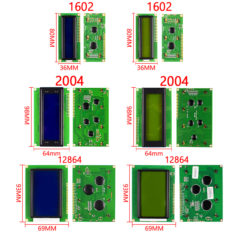 وحدة LCD الأزرق شاشة خضراء لار - مراجعة Lcd 1602 وسعره